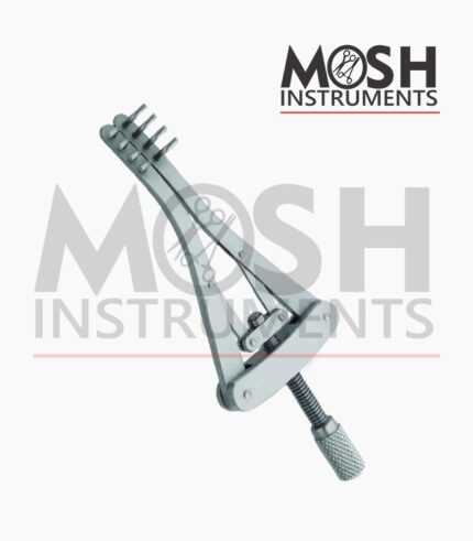 Alm self-retaining retractor 4x4 prongs