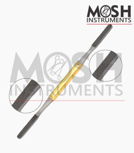 Fomon nasal raspatory tungsten carbide double-ended