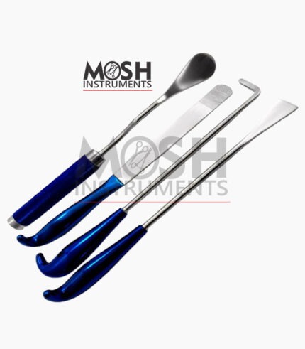 McCollum Dingman spatula set of 4 breast dissectors