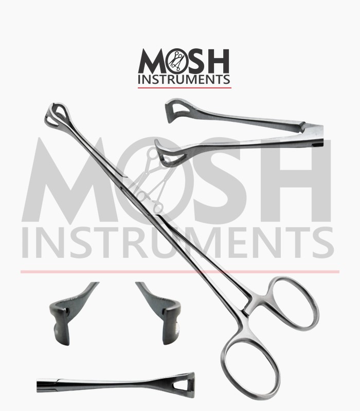 Babcock tissue forceps with fenestrated jaws Babcock tissue forceps with fenestrated jaws | Mosh Instruments