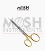 Blepharoplasty Scissors, Curved TC, 4-1/2"