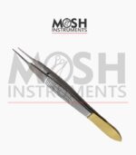 Castroviejo suture forceps with tying platform