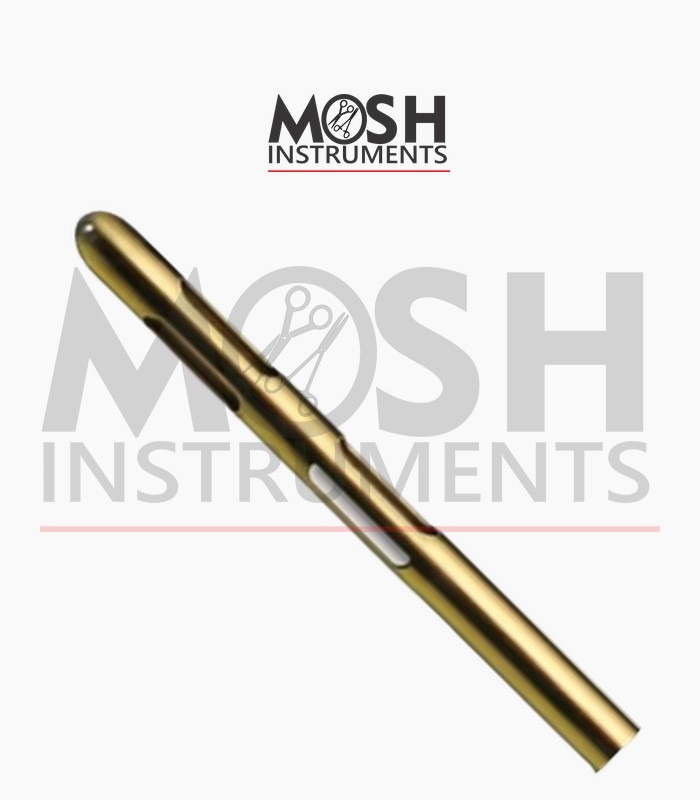 Double Mercedes Toomey cannula with threaded fitting Double Mercedes Toomey cannula with threaded fitting