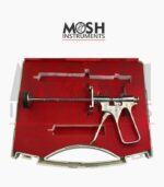 Fat grafting injection gun in carry case