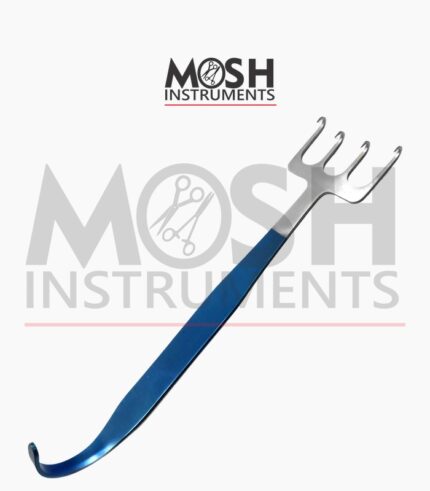 Freeman face lift retractor offset prongs