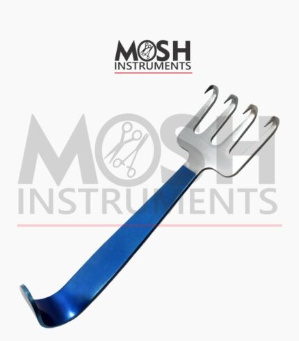 Freeman flap rake retractor 4 sharp prongs