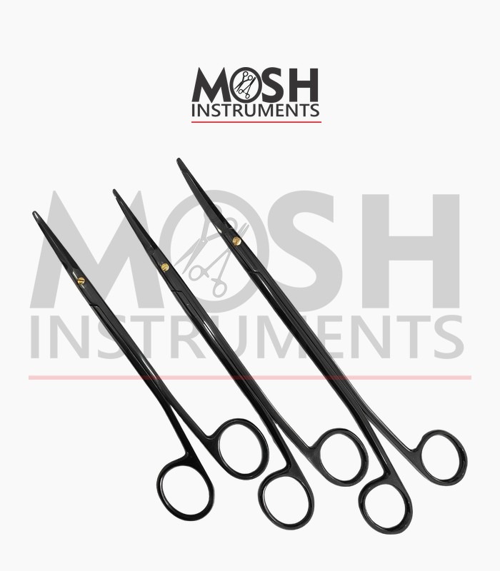 Freeman Gorney Scissors Set of 3, Black