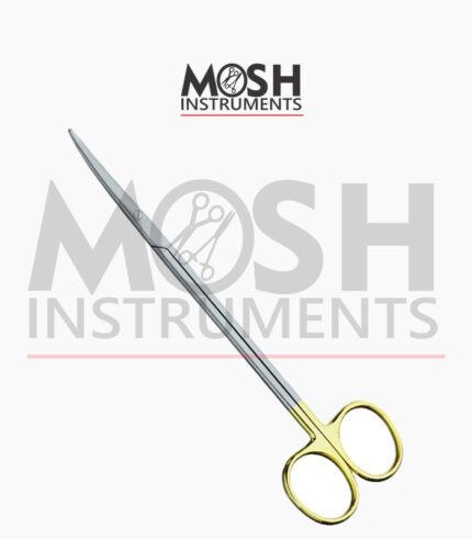 Metzenbaum Scissors, Curved Tungsten Carbide, 7" (178mm)