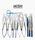 Microsurgery instrument set 20 pieces