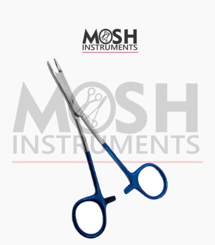 Olsen-Hegar Needle Holder & Scs, Serrated Tungsten Carbide, 4-3/4 (121mm)
