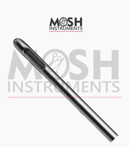 One-hole liposuction cannula with Luer Lock handle