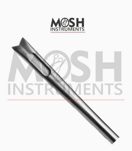 V-dissector cannula with Luer Lock handle